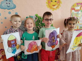 «Капельки» отправились в космическое путешествие! «Капельки» отправились в космическое путешествие!.
